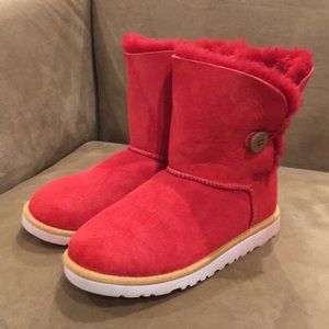 Girls Ugg Bailey Button Boots